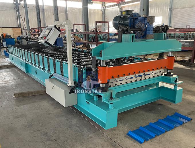 het trapezoïdale broodje die van het dakblad machine 1 vormen
