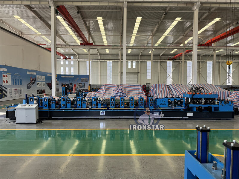 “Full Automatic Quick-Change CZ Purlin Roll Forming Machine Adjustable Size C Z Channel Making Machine”