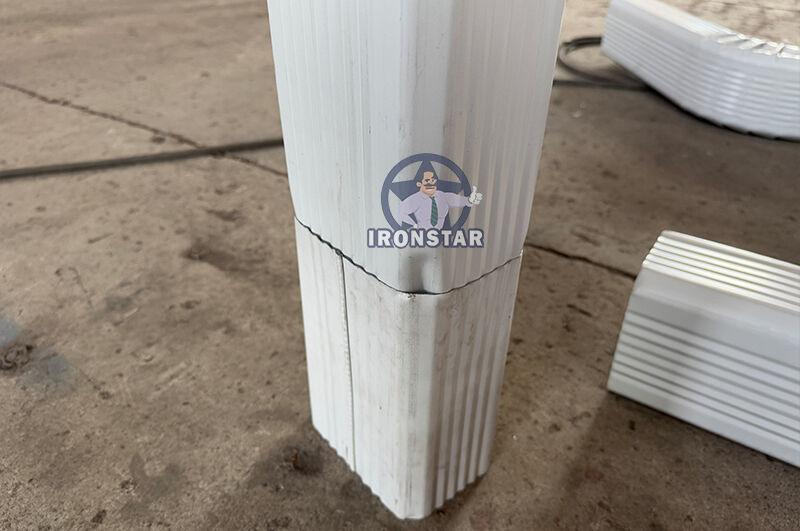 “3 in 1 Automatic Water Downpipe Roll Forming Machine for USA Market, Square Round Oval Downspout & Elbow Making Machine, High Efficiency Rain Gutter Down Pipe Roll Forming Equipment”